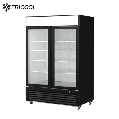 슈퍼마켓 2 유리문 상인 냉동기 냉각기 UL-471 NSF-7
