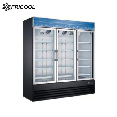 R290 INTOXIQUENT le réfrigérateur commercial 41,3 Cu.Ft de marchandiseur de 3 portes