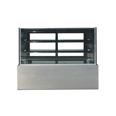 Refrigerador rectangular de la exhibición de los pasteles del refrigerador del escaparate de la torta con CE/ETL para la tienda de la panadería