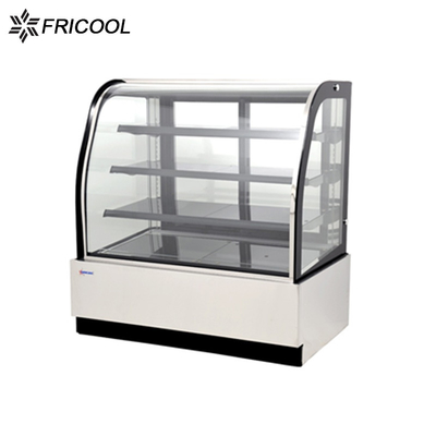 ℃ di vetro del frigorifero 2-5 del frigorifero dell'esposizione del dolce di marmo dell'arco per il negozio del dolce