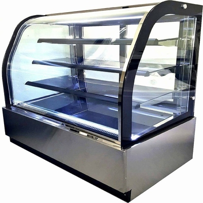 CE/ETLの熱い販売のステンレス鋼のケーキのショーケースのパン屋装置