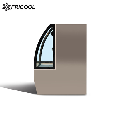 セリウムETLのデリカテッセンの大理石の基盤230V 50HZが付いているより冷たい飾り戸棚