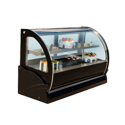 contenitore per esposizione refrigerato controsoffitto del frigorifero di vitrine della pasticceria con CE/ETL