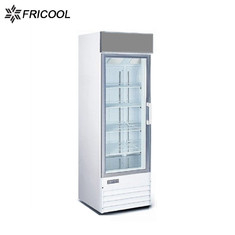 単一のガラス ドアのマーチャンダイザー冷却装置220V 50HZ 41.3 Cu.Ft