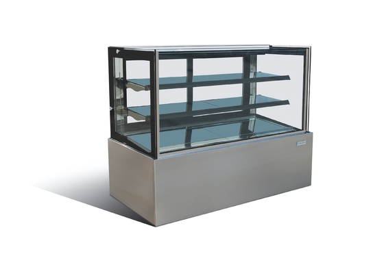 48&quot; Flat glass refrigerated display case