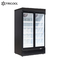 Refrigerador de cristal vertical 1170L de la puerta
