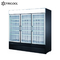 Congelatore di vetro 280kg dei Merchandisers 280kg della porta di temperatura 3 del CE ETL singoli