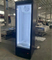 El SUS 304 tapa en el refrigerador de cristal vertical 400L de las expendidoras automáticas de la puerta