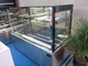 Étalage réfrigéré de luxe de haute qualité d'affichage de gâteau en verre carré pour le magasin de boulangerie avec CE/ETL