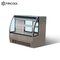 Мраморный низкопробный витринный шкаф оборудования рефрижерации гастронома стеклянный Refrigerated 12,3 Cu.Ft